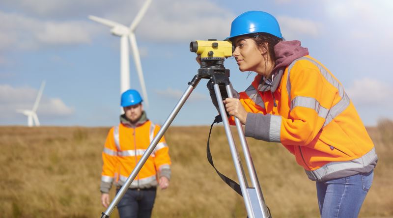 Drone ile harita ölçüm çalışması