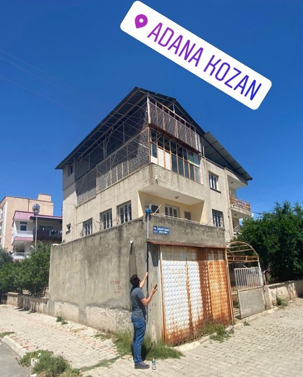 Parsel sınır ölçümü saha çalışması